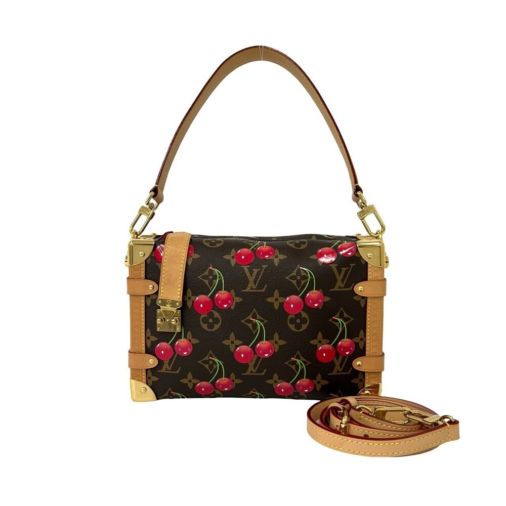 LOUIS VUITTON Louis Vuitton Side Trunk Monogram Cherry Takashi Murakami Colla...